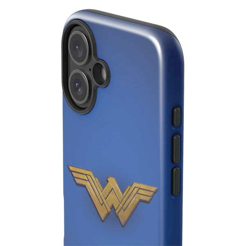 DC Comics Wonder Woman Movie Emblem iPhone 16 Impact Case